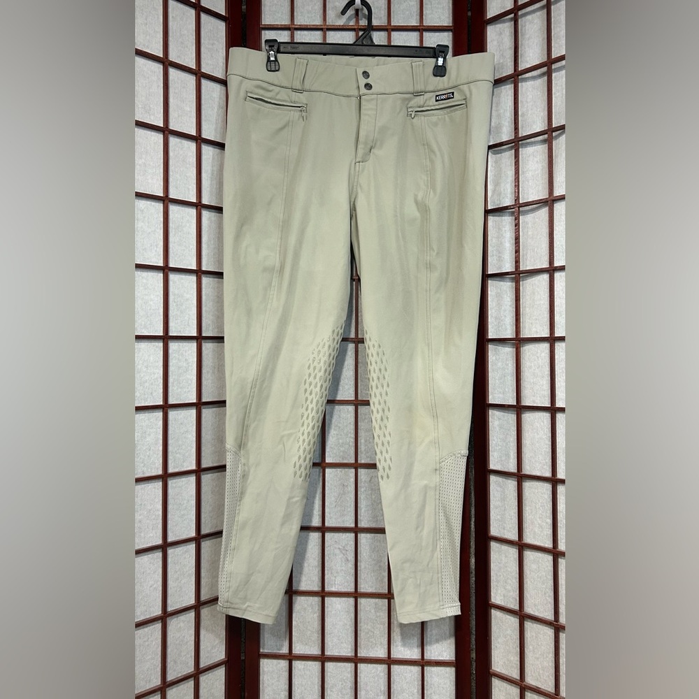 Kerrits Affinity Ice Fil Wms Sz 1X Equestrian Riding Pants Breeches. Like new!